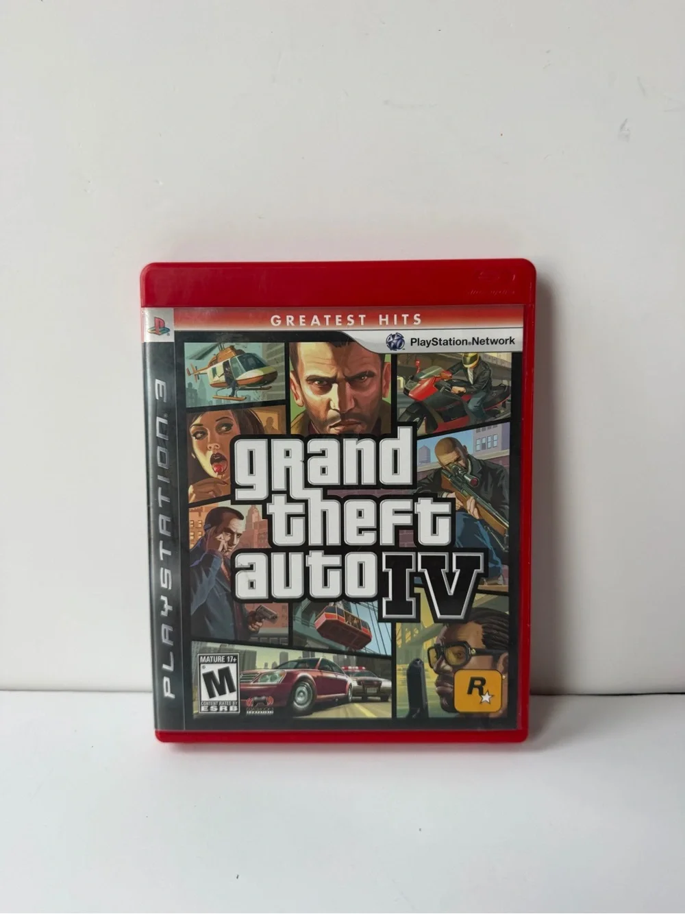 Grand Theft Auto IV -- Greatest Hits (Sony PlayStation 3, 2008)  With Map